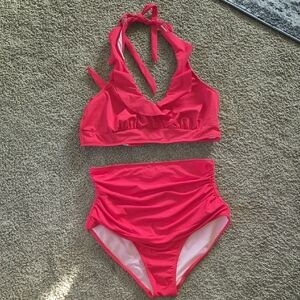 Cupshe Red Bikini Set. No Tag But Is A Large.